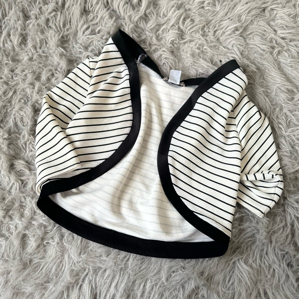 Stripped Overlay Jacket - Picture 2 of 3